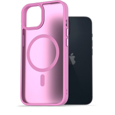 AlzaGuard Matte Case Compatible with Magsafe iPhone 14 levendula-rózsaszín tok tok és táska