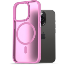 AlzaGuard Matte Case Compatible with Magsafe iPhone 15 Pro levendula-rózsaszín tok tok és táska