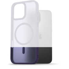 AlzaGuard Matte Case Compatible with Magsafe iPhone 16 Pro Max sötétlila tok tok és táska