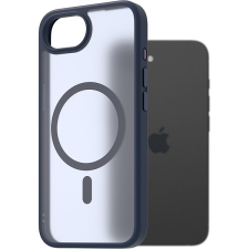 AlzaGuard Matte Case Compatible with Magsafe iPhone 16e sötétkék tok tok és táska