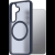 AlzaGuard Matte Case Compatible with Magsafe Samsung Galaxy S25 sötétkék tok (AGD-PCMM441L)