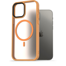 AlzaGuard Matte Case iPhone 12 / 12 Pro MagSafe sárga tok (AGD-PCMM30Y) tok és táska
