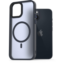 AlzaGuard Matte Case iPhone 14 MagSafe sötétkék tok (AGD-PCMM45L) tok és táska