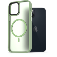 AlzaGuard Matte Case iPhone 14 MagSafe zöld tok (AGD-PCMM44G) tok és táska