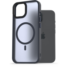 AlzaGuard Matte Case iPhone 15 MagSafe sötétkék tok (AGD-PCMM3L) tok és táska
