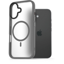 AlzaGuard Matte Case iPhone 16 Magsafe szürke tok (AGD-PCMM57E) tok és táska