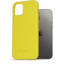 AlzaGuard Matte iPhone 12/12 Pro sárga TPU tok tok és táska