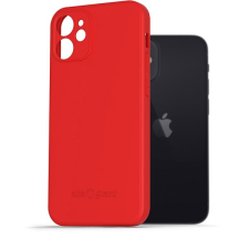 AlzaGuard Matte iPhone 12 mini piros TPU tok tok és táska