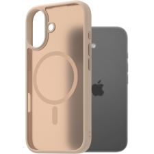 AlzaGuard Matte iPhone 17 homokszínű MagSafe tok (AGD-PCMM476SG) tok és táska