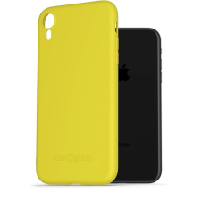 AlzaGuard Matte iPhone XR sárga TPU tok tok és táska