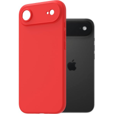 AlzaGuard Matte TPU iPhone Air piros tok tok és táska