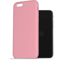 AlzaGuard Premium Liquid Silicon iPhone 7/8/SE 2020 - rózsaszín tok és táska