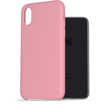 AlzaGuard Premium Liquid Silicone Case iPhone X / Xs rózsaszín tok tok és táska