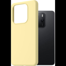 AlzaGuard Premium Silicone Case Xiaomi Redmi Note 14 sárga tok (AGD-PCS444Y) tok és táska