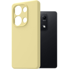 AlzaGuard Premium Xiaomi Redmi Note 14S sárga szilikon tok tok és táska