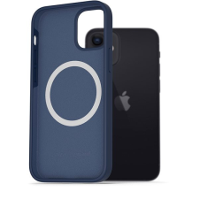 AlzaGuard Silicone Case Compatible with Magsafe iPhone 12 Mini kék tok tok és táska