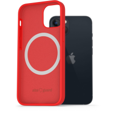 AlzaGuard Silicone Case Compatible with Magsafe iPhone 13 piros tok (AGD-PCMS16R) tok és táska