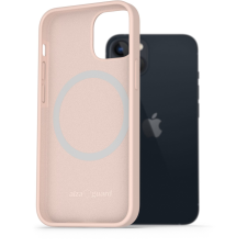 AlzaGuard Silicone Case Compatible with Magsafe iPhone 13 rózsaszín tok (AGD-PCMS16P) tok és táska