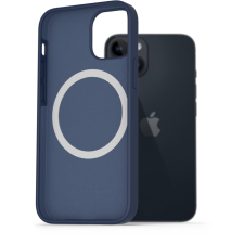 AlzaGuard Silicone Case Compatible with Magsafe iPhone 14 kék tok (AGD-PCMS17L) tok és táska