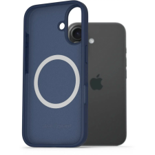 AlzaGuard Silicone Case Compatible with Magsafe iPhone 16e / 17e kék tok tok és táska