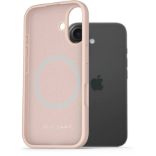 AlzaGuard Silicone Case Compatible with Magsafe iPhone 16e rózsaszín tok tok és táska