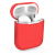 AlzaGuard Skinny Silicone Case Airpods 1. és 2. generáció, piros