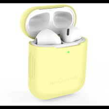  AlzaGuard Skinny Silicone Case Airpods 1. és 2. generáció, sárga (AGD-ACSS1I) fülhallgató, fejhallgató tok