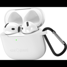 AlzaGuard Skinny Silicone Case Airpods 4 fehér tok (AGD-ACSS5W) fülhallgató, fejhallgató tok