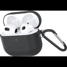  AlzaGuard Skinny Silicone Case az Airpods 2021 számára, fekete (AGD-ACSS3B) fülhallgató, fejhallgató tok