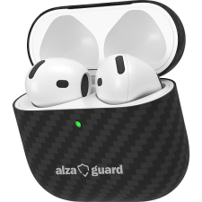 AlzaGuard Ultra Slim Aramid Case tok az Airpods 4 készülékhez fülhallgató, fejhallgató tok