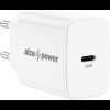 AlzaPower A110 Fast Charge 20 W töltőfej, fehér (APW-CCA110W)