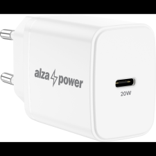 AlzaPower A110 Fast Charge 20 W töltőfej, fehér (APW-CCA110W) mobiltelefon kellék