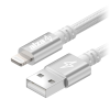 AlzaPower AluCore USB-A to Lightning MFi (C189) 0.5m, ezüst (APW-CBMFI18900S)