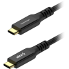 AlzaPower AluCore USB-C / USB-C 3.2 Gen 1, 5 A, 100 W, 0.5 m - fekete (APW-CBTC3105AB)