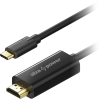 AlzaPower Core USB-C to HDMI 4K 2m - fekete (APW-CBTCHD20020B)