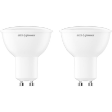 AlzaPower LED 8-55W, GU10, 2700K, szett, 2db izzó
