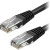 AlzaPower Patch CAT6 UTP 0,25m - fekete
