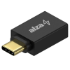 AlzaPower USB-C (M) to USB-A (F) 3.2 Gen 1 OTG - fekete