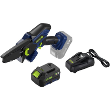 AlzaTools CMCHS20V BatteryONE 20V + 3,5A töltő + 4Ah akkumulátor láncfűrész