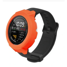 Amazfit Amazfit Verge okosóra keretek - egyszínű, narancssárga, narancssárga, szilikon okosóra kellék
