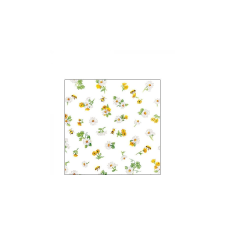AMB.12514935 Daisy all Over papírszalvéta 25x25cm, 20db-os asztalterítő és szalvéta
