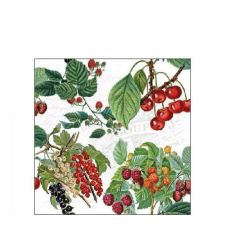 AMB.12516105 Fresh Fruits papírszalvéta 25x25cm, 20db-os papírárú, csomagoló és tárolóeszköz