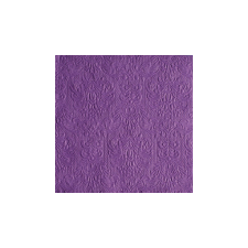  AMB.13305512 Elegance purple dombornyomott papírszalvéta 33x33cm,15db-os asztalterítő és szalvéta