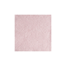  AMB.13305517 Elegance pearl pink dombornyomott papírszalvéta 33x33cm,15db-os asztalterítő és szalvéta