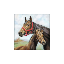  AMB.13316370 Horse Love papírszalvéta 33x33cm,20db-os asztalterítő és szalvéta