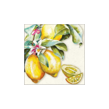 AMB.13318335 Sunny lemon papírszalvéta 33x33cm, 20db-os papírárú, csomagoló és tárolóeszköz