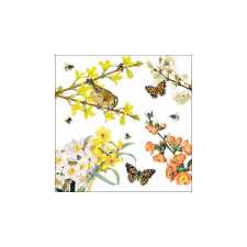 AMB.13318400 Spring awakening papírszalvéta 33x33cm, 20db-os papírárú, csomagoló és tárolóeszköz