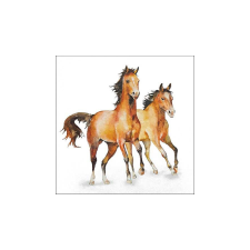 AMB.13318445 Wild horses papírszalvéta 33x33cm, 20db-os papírárú, csomagoló és tárolóeszköz
