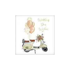 AMB.13318465 Wedding day wishes papírszalvéta 33x33cm, 20db-os papírárú, csomagoló és tárolóeszköz
