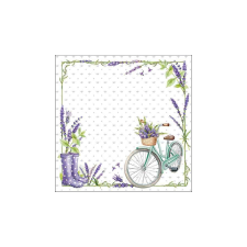  AMB.13318770 Lavender love papírszalvéta 33x33cm, 20db-os papírárú, csomagoló és tárolóeszköz